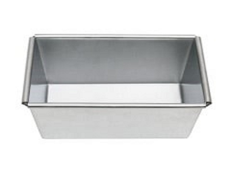 Broodvorm Half-Brood Alusteel 15x10.5cm