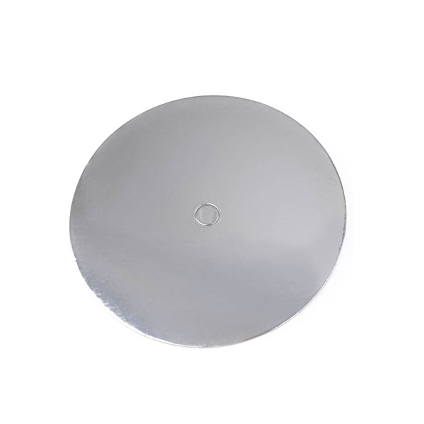 LOYAL Cake Board Geperforeerd Rond - Zilver 20cm pk/1