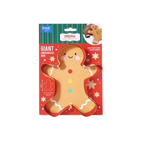 CH24CCC114 PME Grote Koekjes Uitsteker Gingerbread 18x14cm