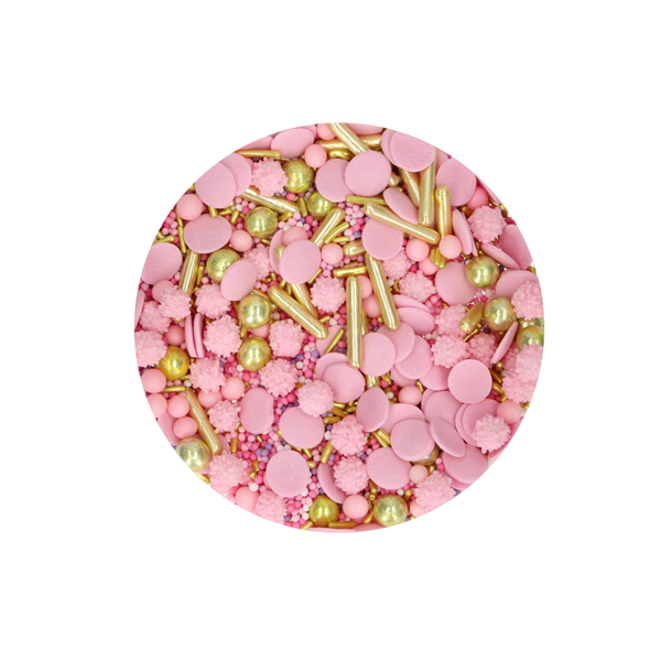 FunCakes Sprinkle Medley Glamour Pink 65 g