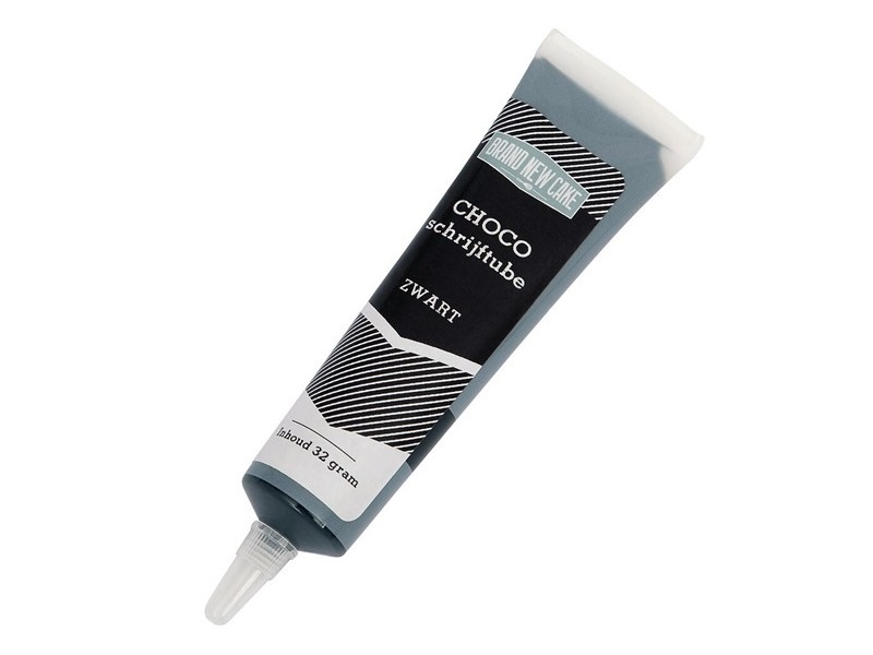 Choco Schrijftube Zwart 32g