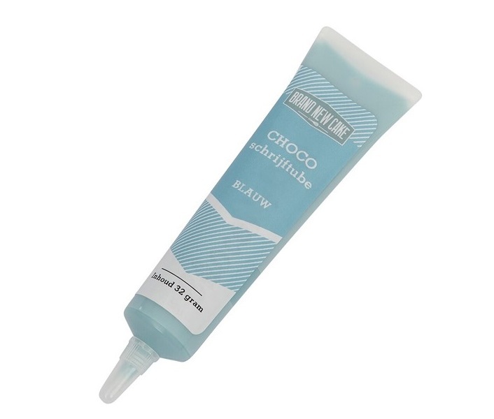 Choco Schrijftube Blauw 32g