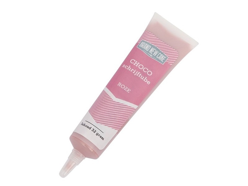 Choco Schrijftube Roze 32g