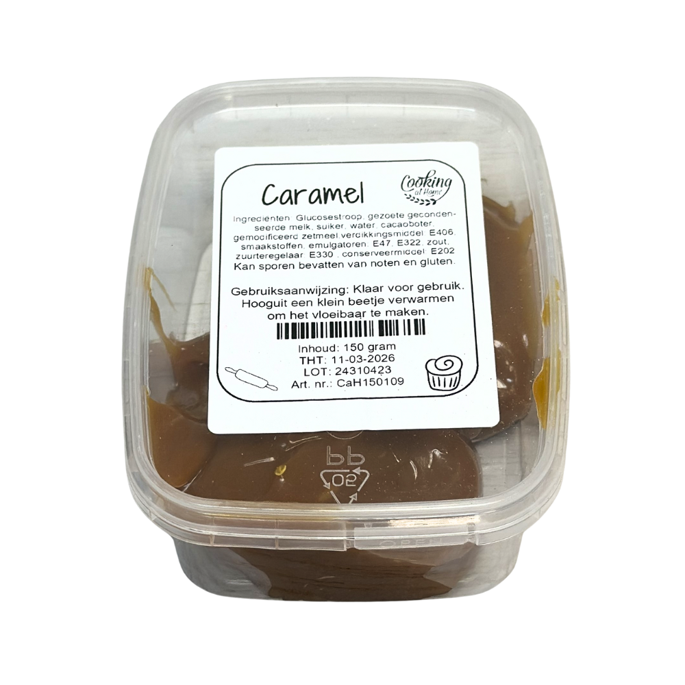Caramel vulling 150g
