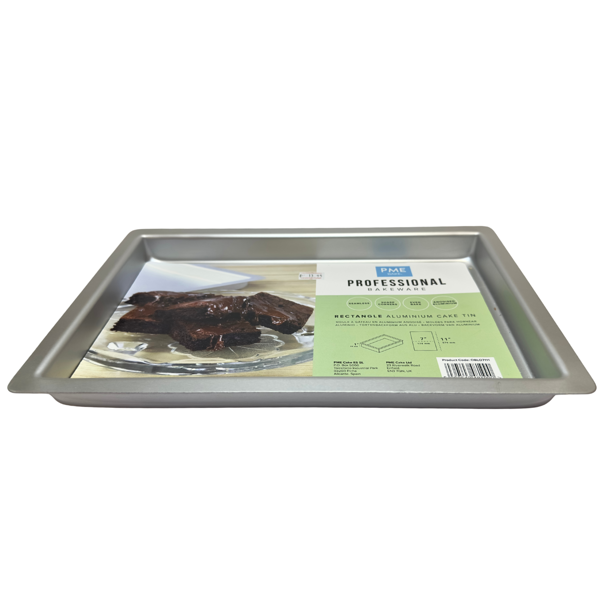 PME Oblong Brownie Pan 17,7x27,9x2,5cm