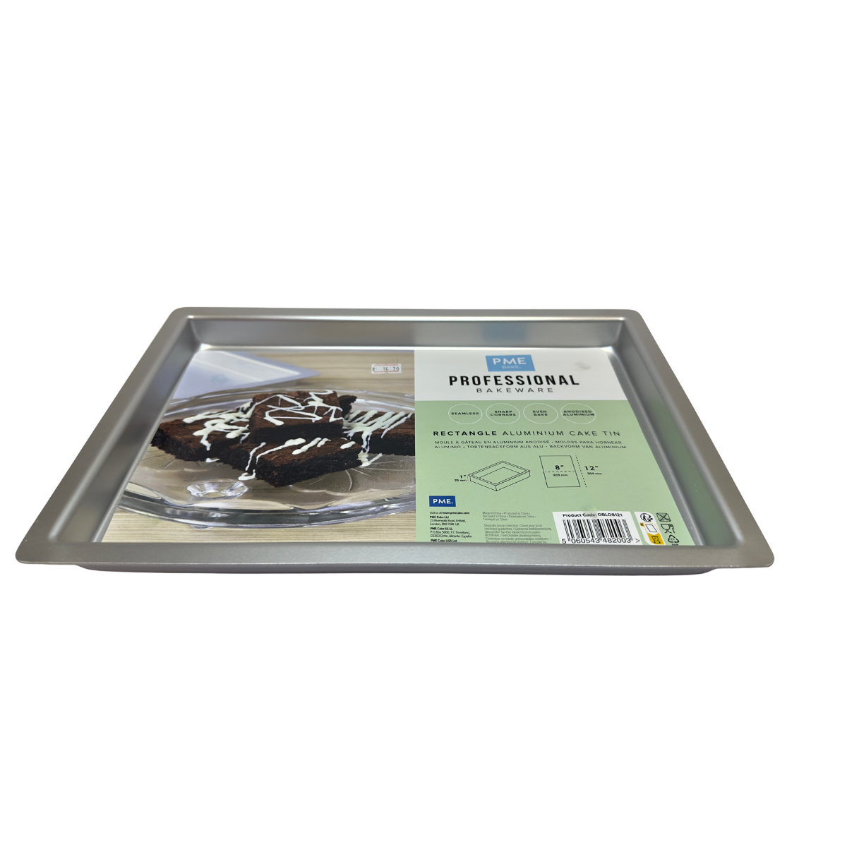PME Oblong Brownie Pan 20,3x30,4x2,5cm