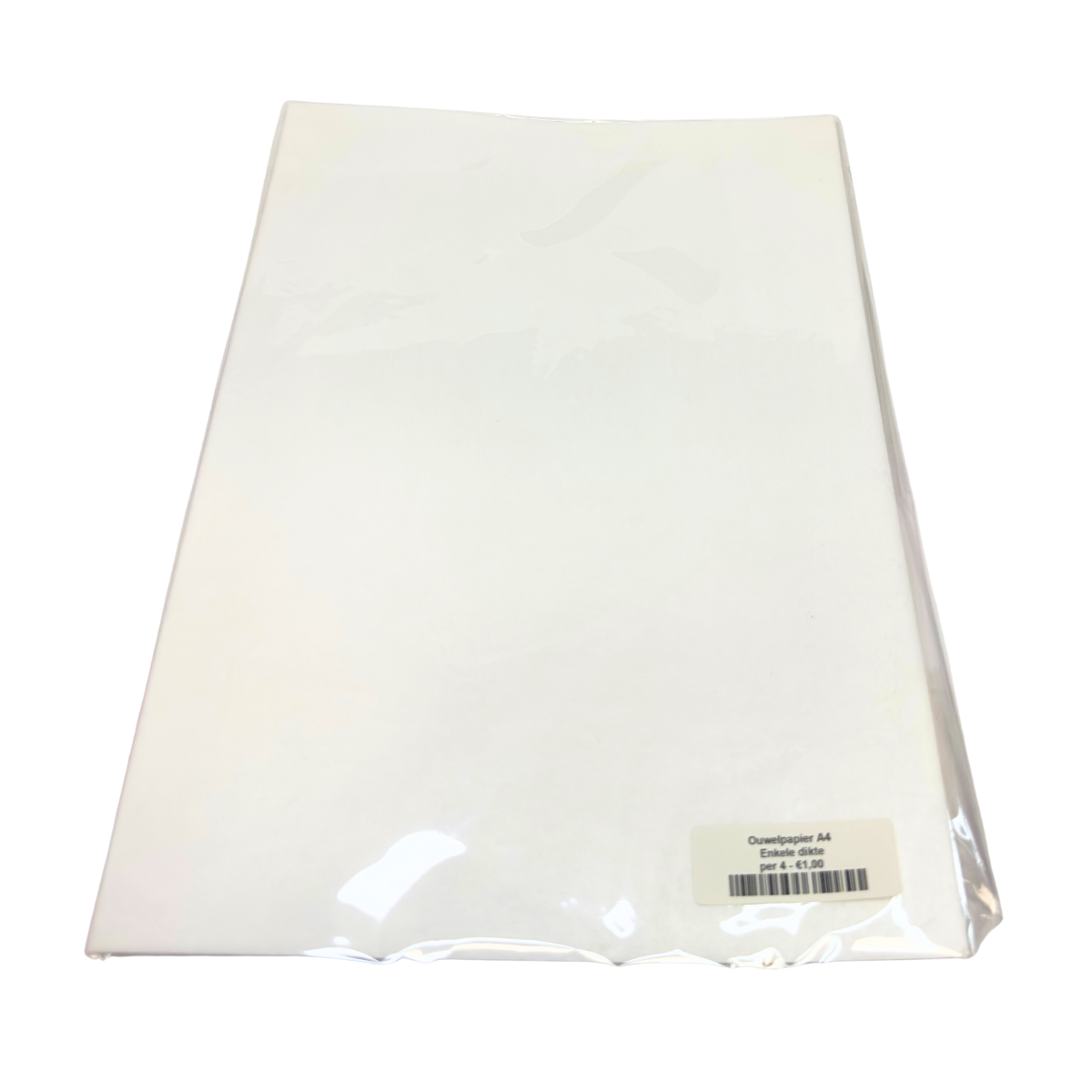 Ouwelpapier A4 - Enkele dikte - per 4