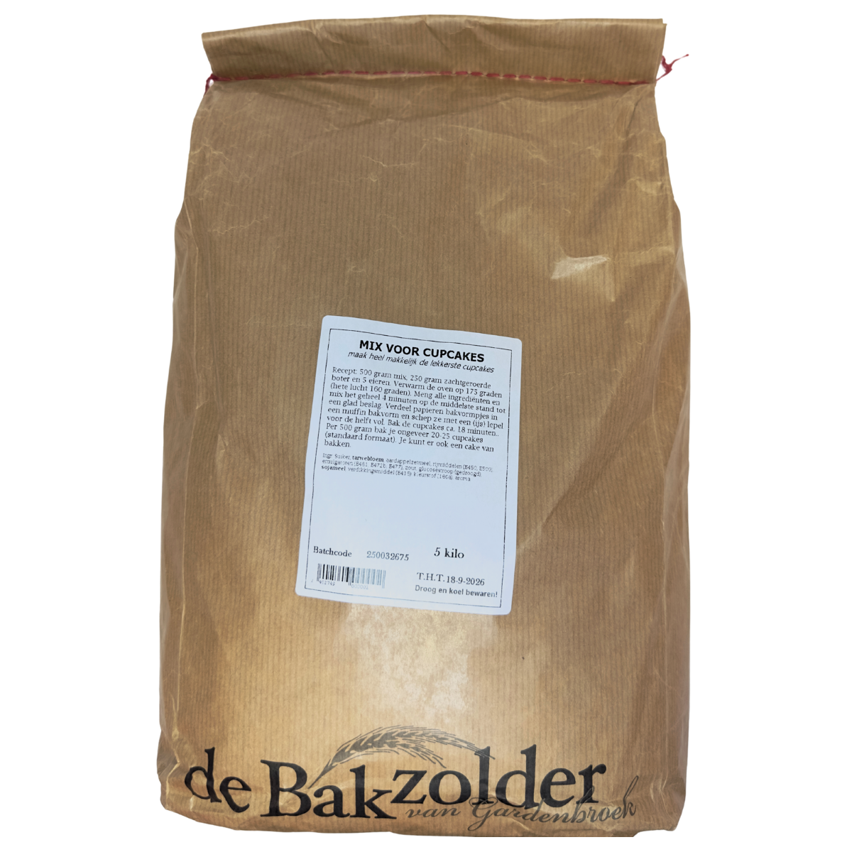 Mix voor cupcakes 5kg