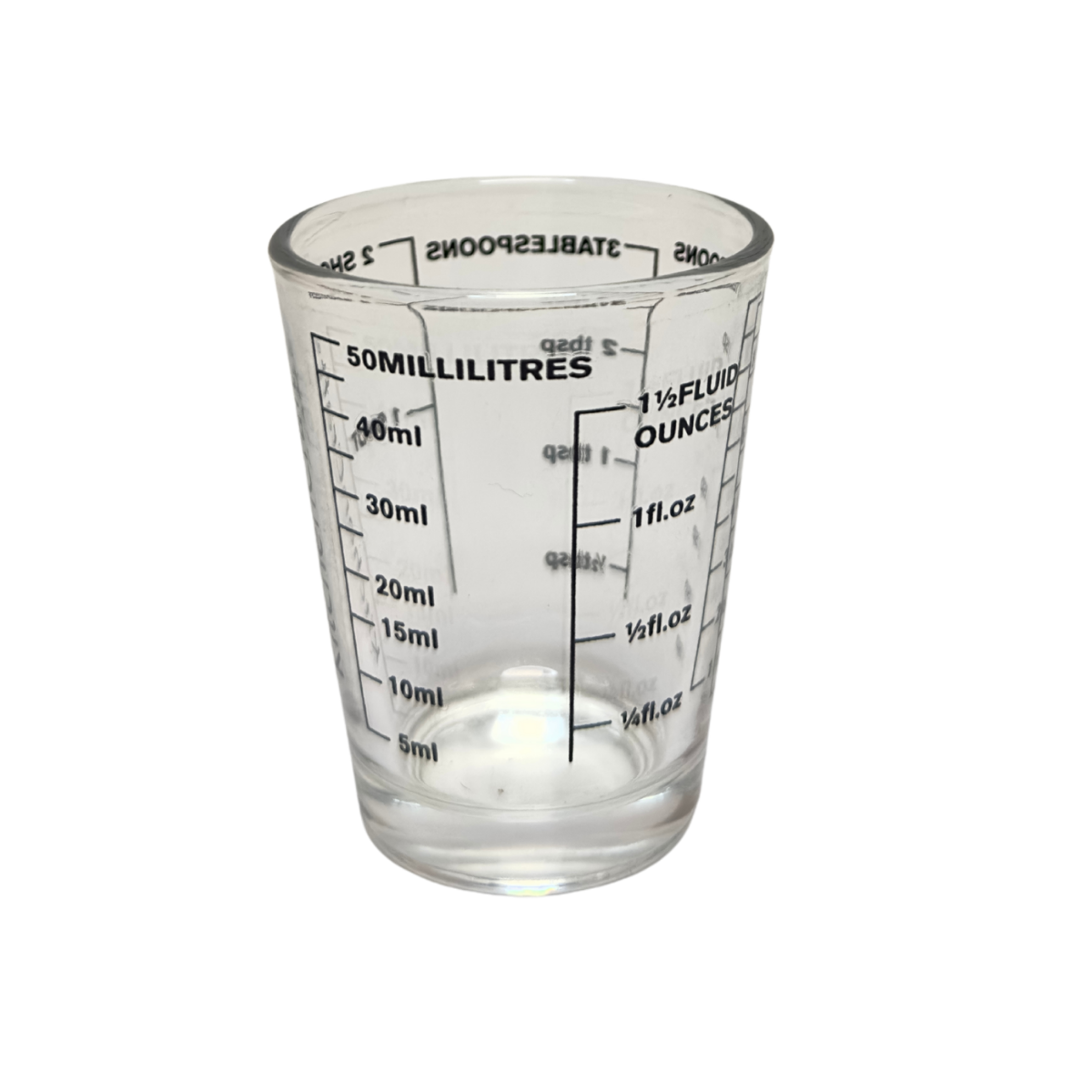 Mini maatbeker Glas