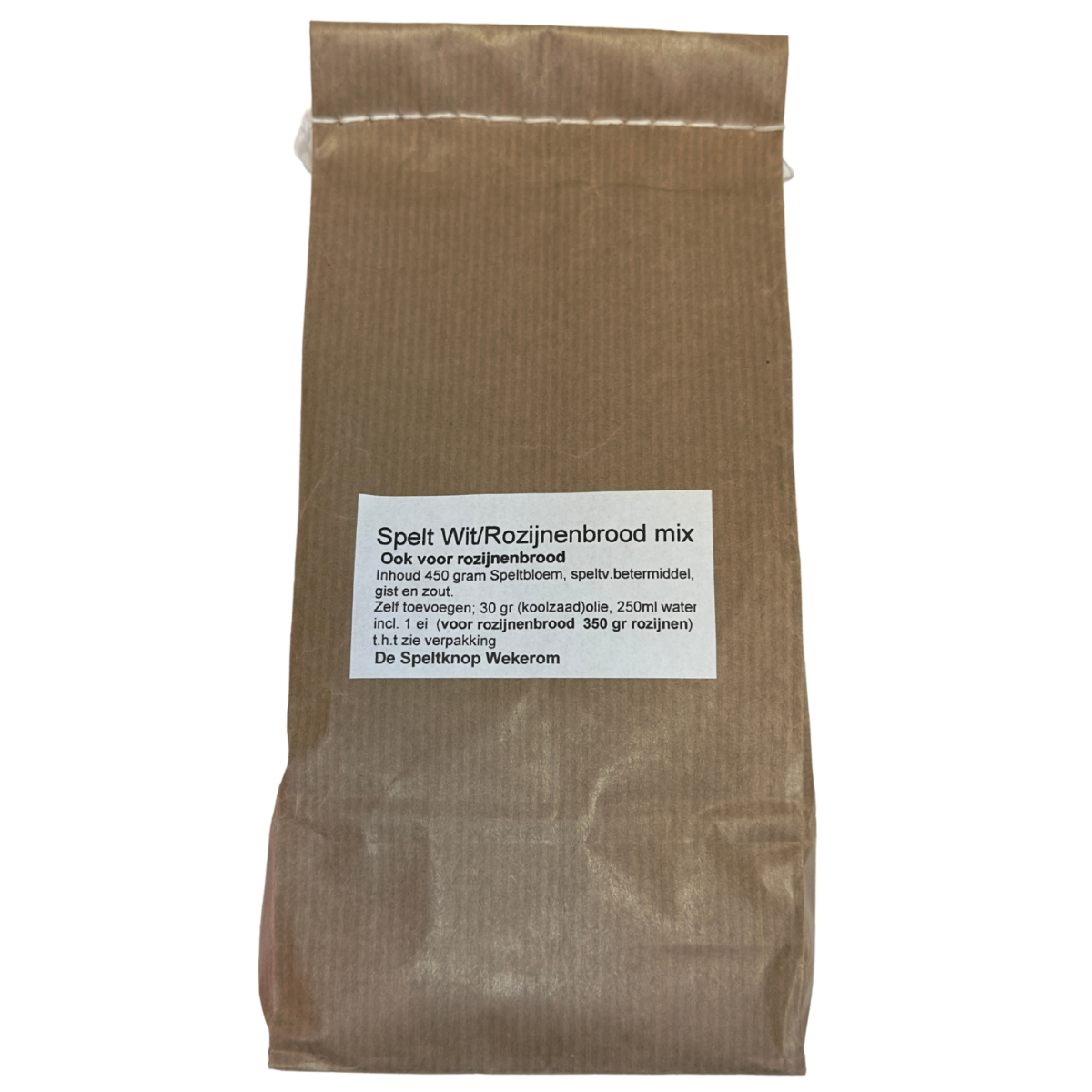 Spelt Rozijnenbrood/Witbroodmix All-in 450 gram