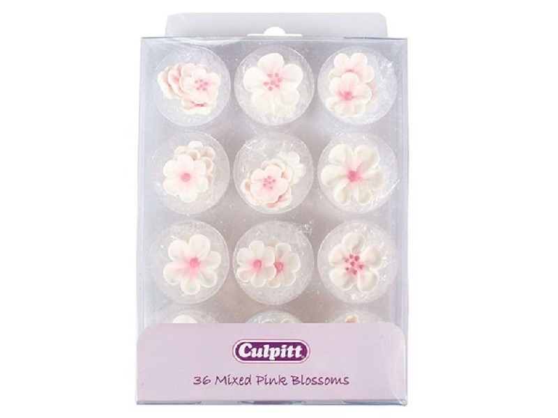 Culpitt Suikerdecoratie Bloemen Mix 36st.