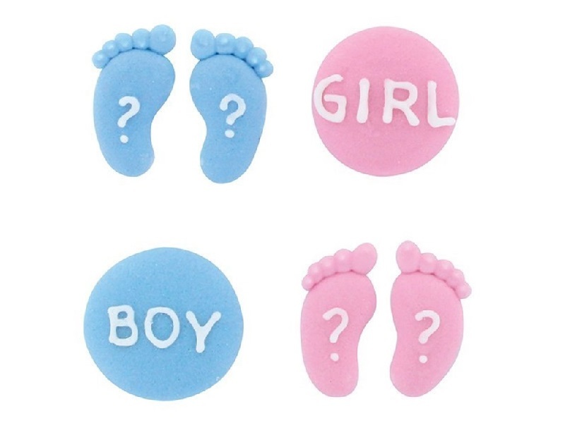 Culpitt Suikerdecoratie Boy Or Girl 25mm 12st.