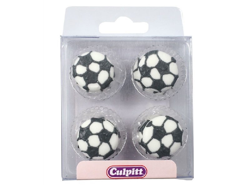 Culpitt Suikerdecoratie Voetbal 12st