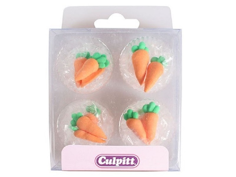 Culpitt Suikerdecoratie Wortels 12st.