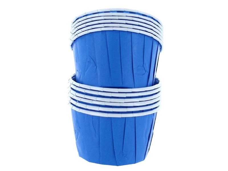 Cupcake Cups Blauw 50mm 12st. Culpitt