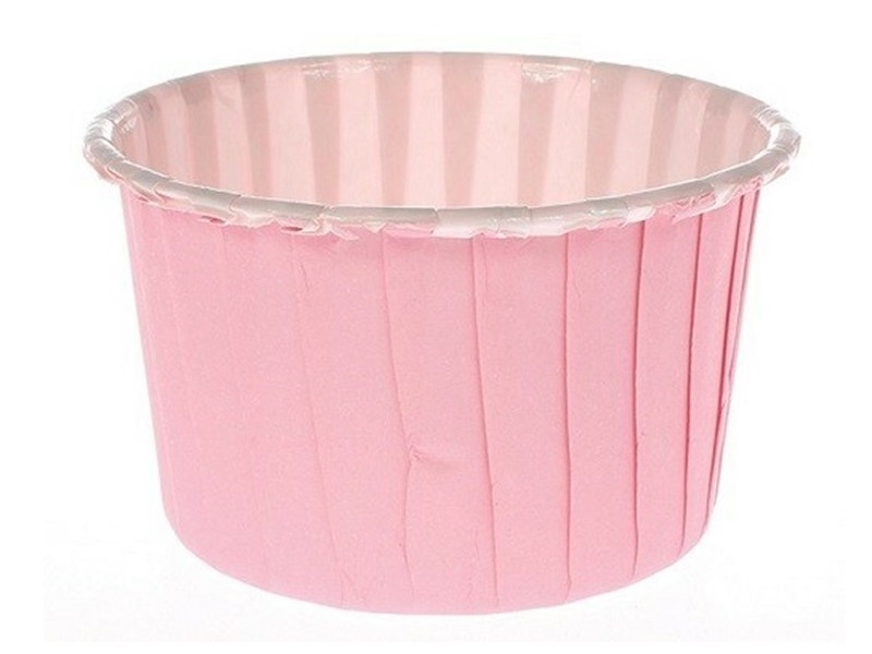 Cupcake cups Pastel Roze per stuk Culpitt