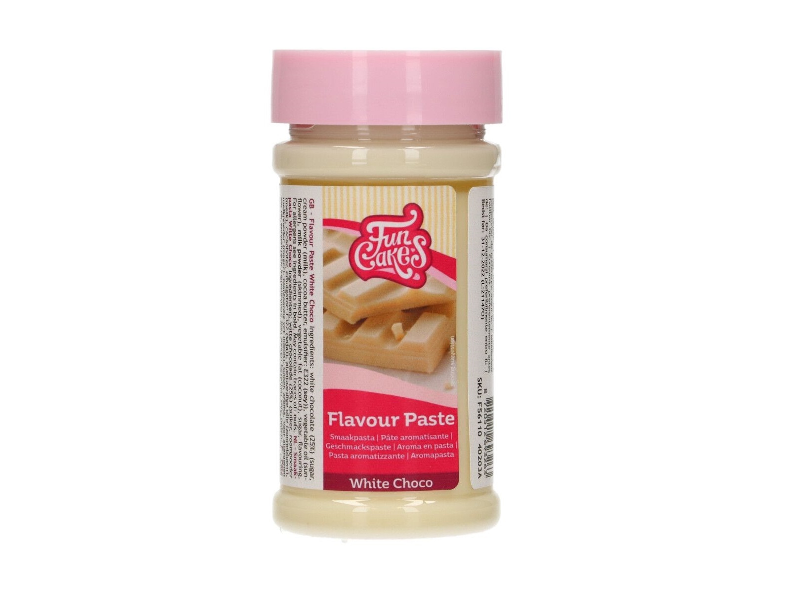 FunCakes Smaakpasta Witte Chocolade 100 g