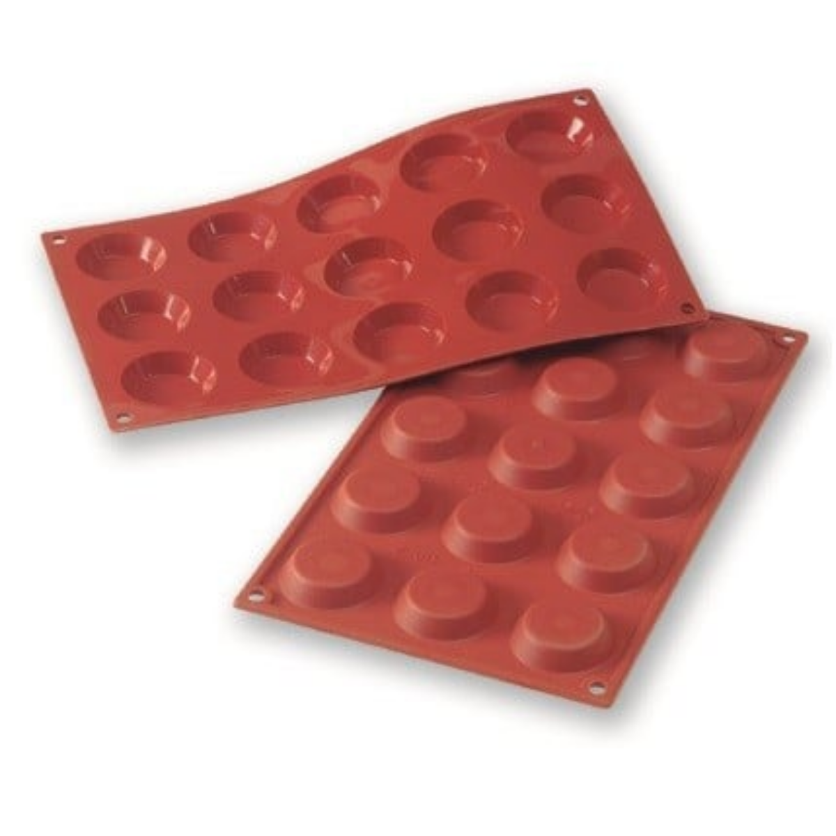 Siliconen Bakvorm Tartelet Mini Ø45h10mm (15)