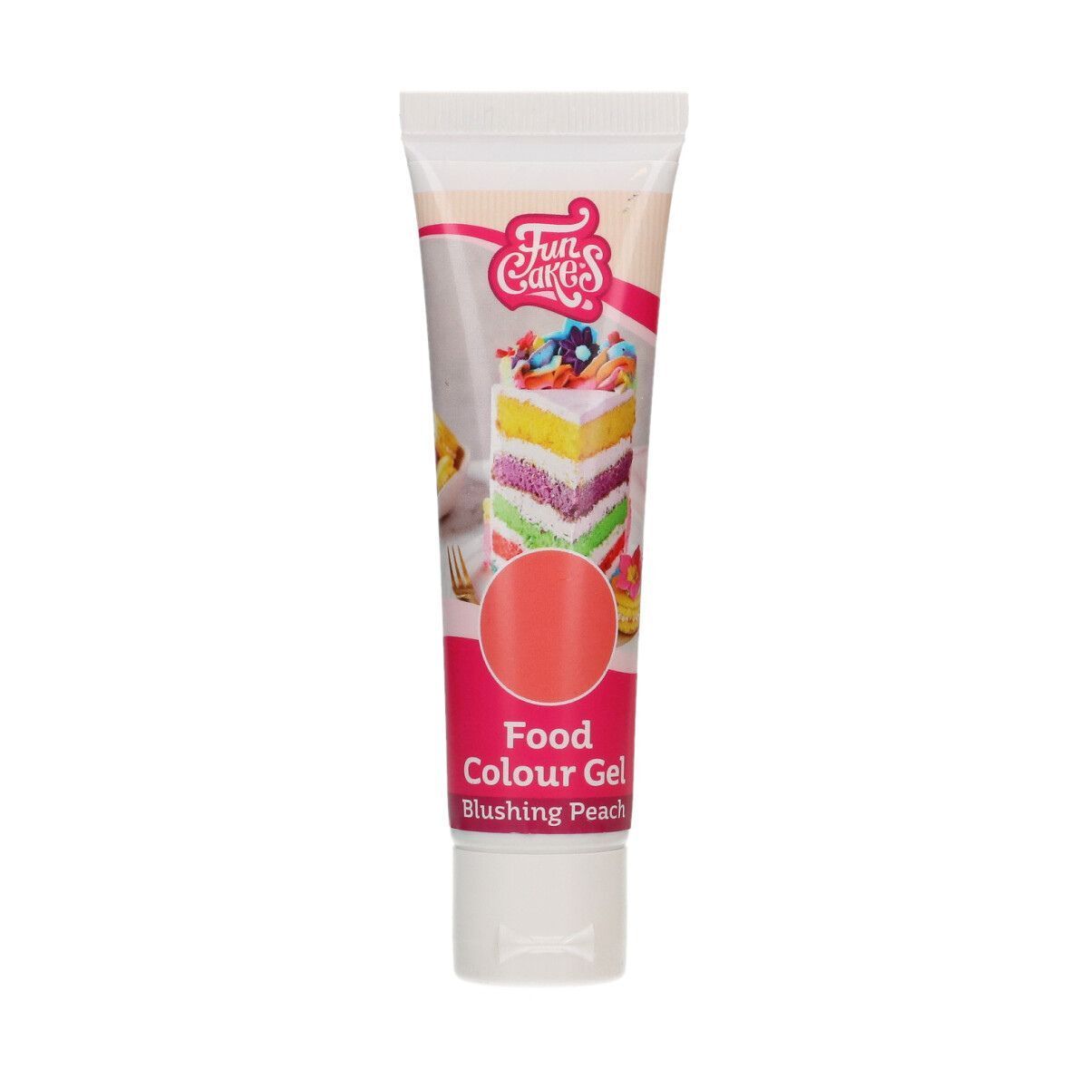 FunCakes Kleurstof Gel Tube - Blushing Peach 30g