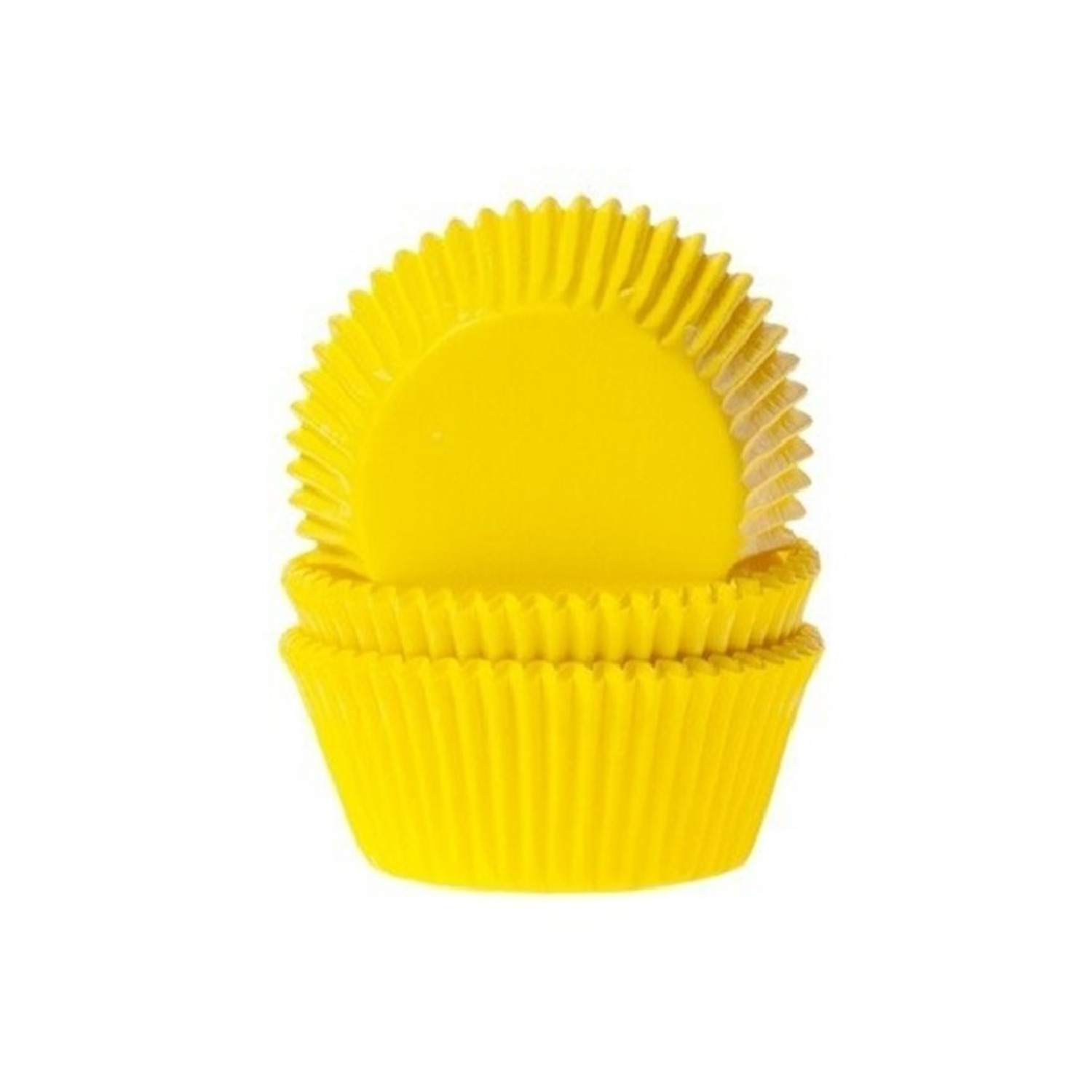 Cupcake cups Geel - ca. 500 stuks
