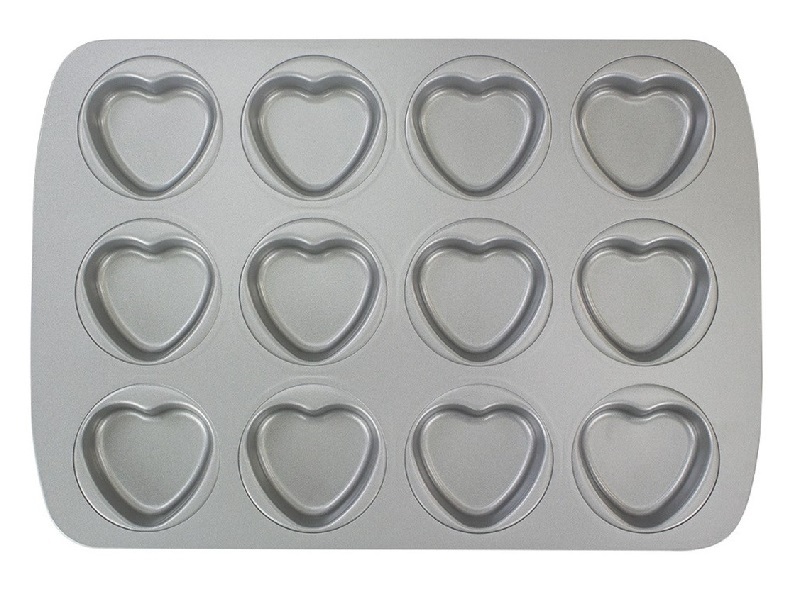 PME Bakvorm Hartjes 12 stuks
