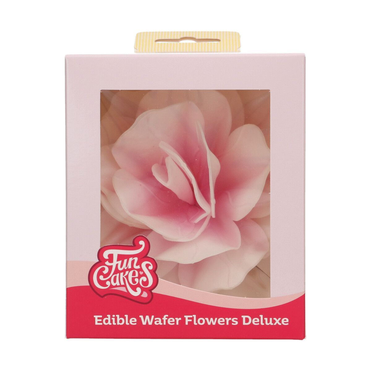 FunCakes Eetbare Papieren Bloemen Deluxe Rose Pastella Roze Ombre Groot pk/1