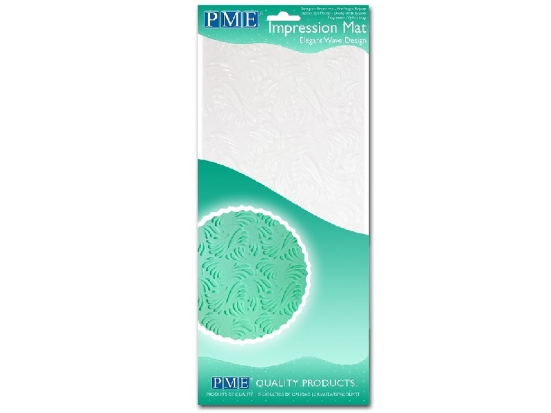 PME Impression Mat Elegant Wave Design