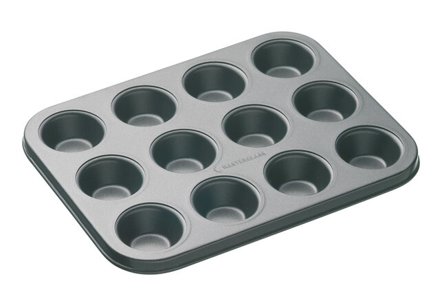 MasterClass Mini Muffin- en Cupcake Bakvorm Antiaanbak - 12 stuks