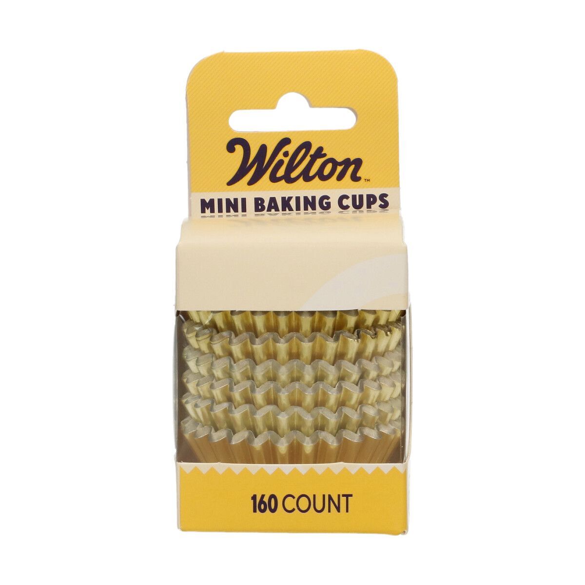 Wilton Mini Metallic Baking Cups Goud set/160