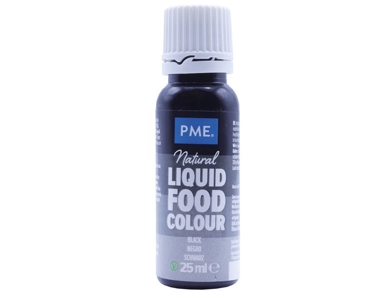 PME natuurlijke kleurstof Zwart, 25 gram