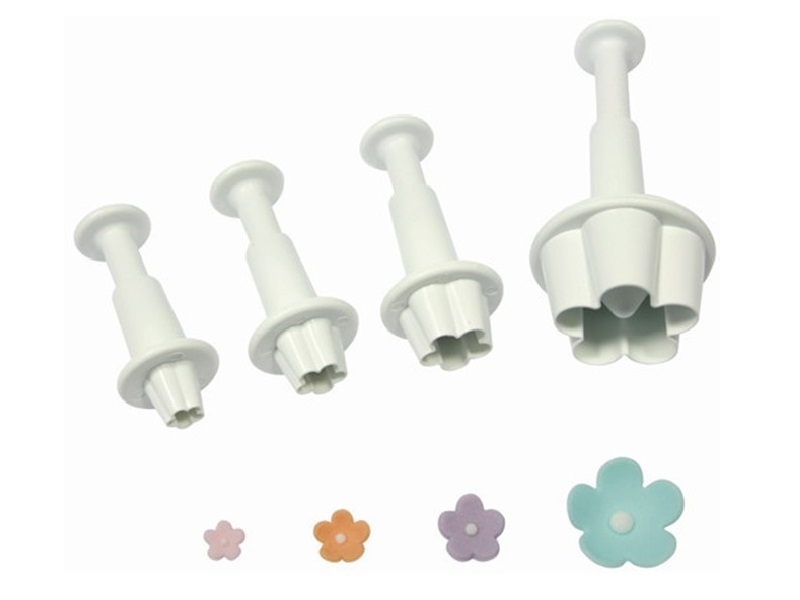 PME Plunger Cutter Bloemen set/4
