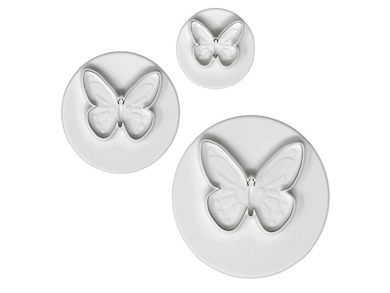 PME Plunger Cutter Vlinder 'Pretty' set/3