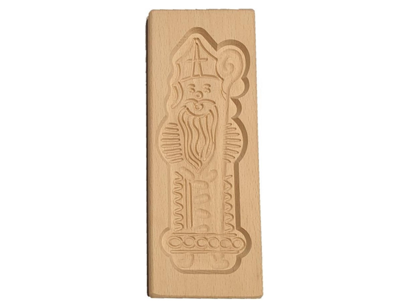 Speculaasplank Sint 19x8cm