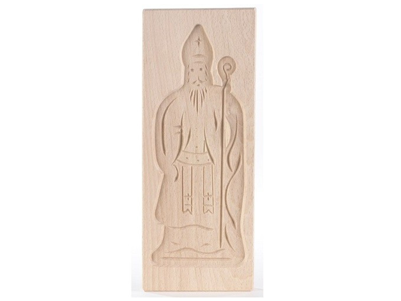 Speculaasplank Sinterklaas 25x10cm