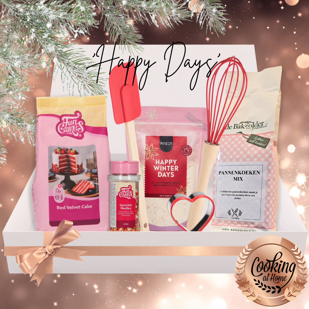 Kerstpakket 'Happy Days'