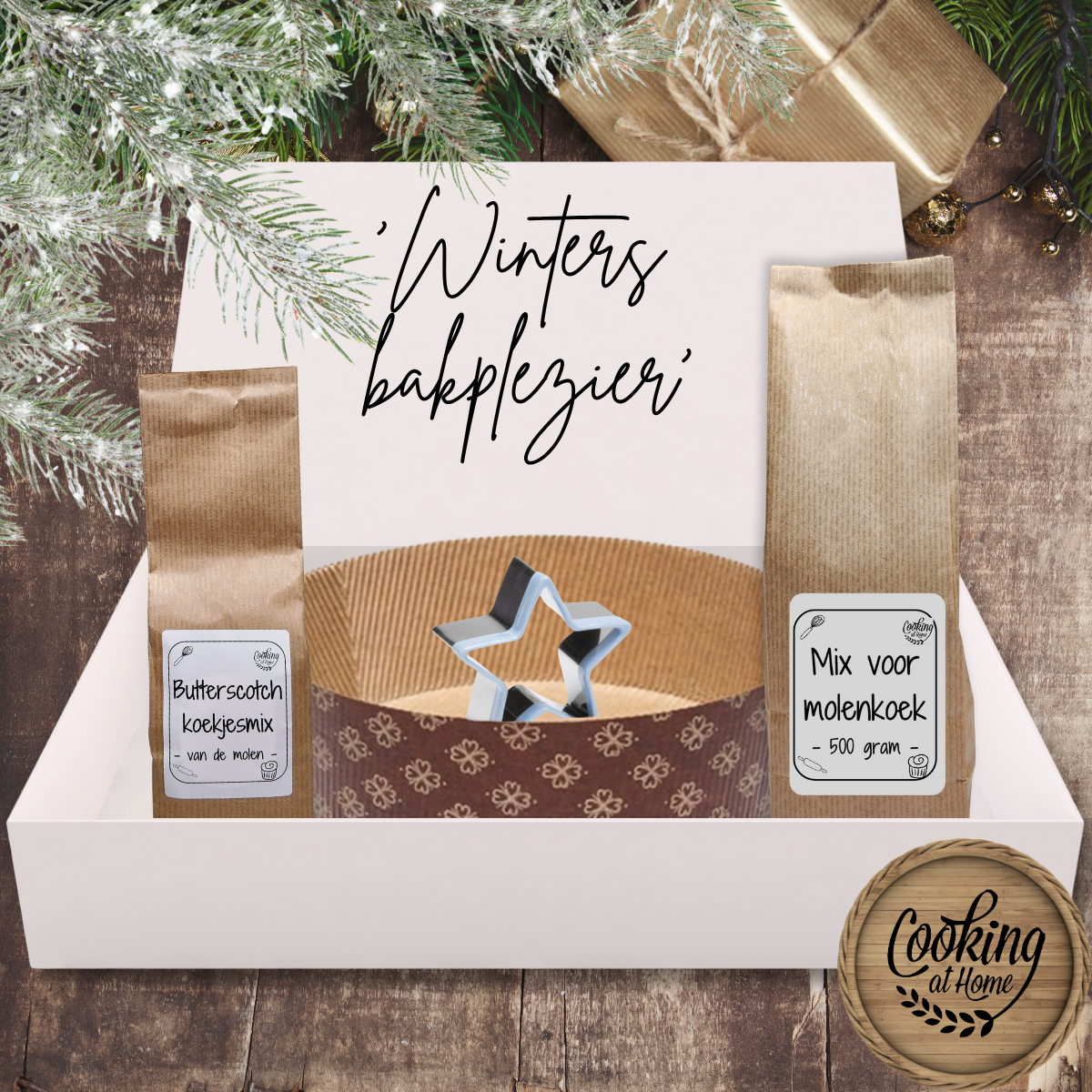 Kerstpakket 'Winters bakplezier'