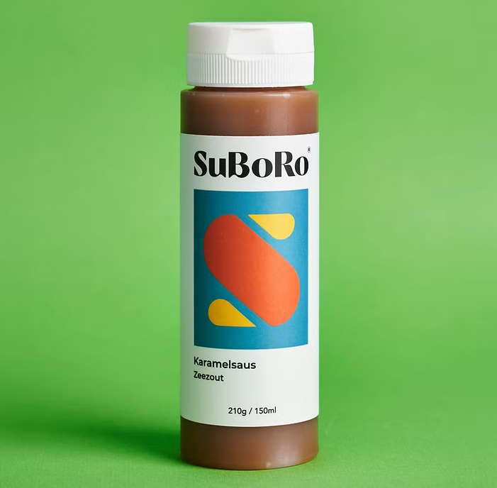 Suboro - Caramel Zeezout 210g
