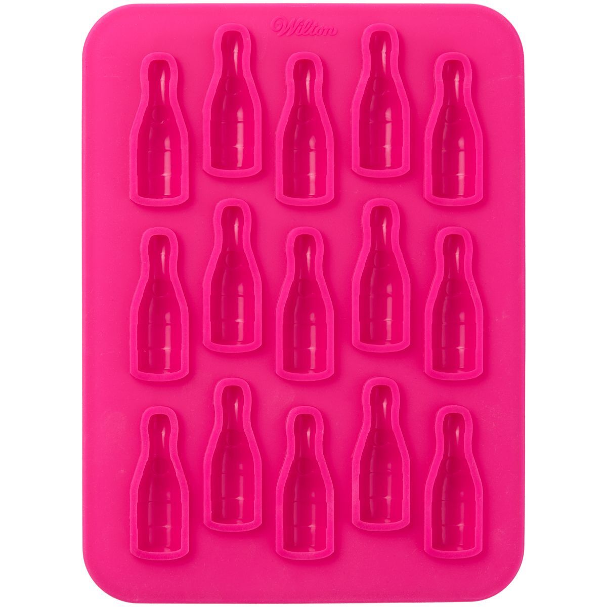 Wilton Silicone Candy Mould -Sparkling Wine Bottle-