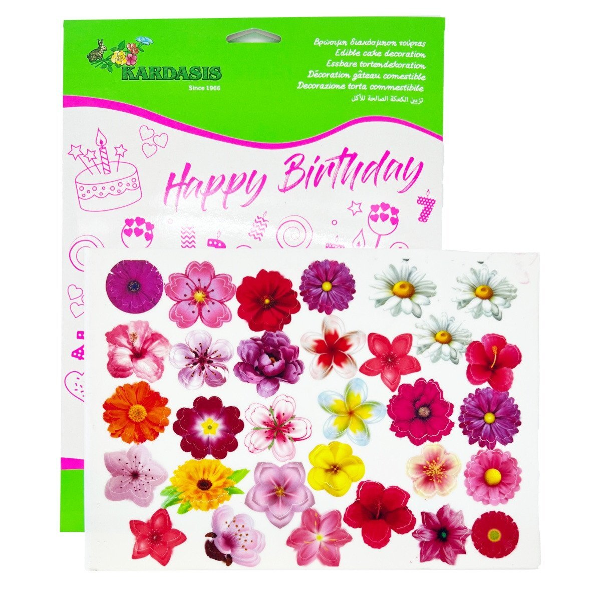 Decoratie Sheet Bloemen