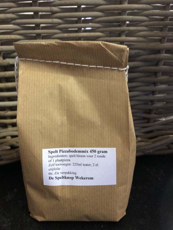 Spelt pizzabodem mix 450 gram