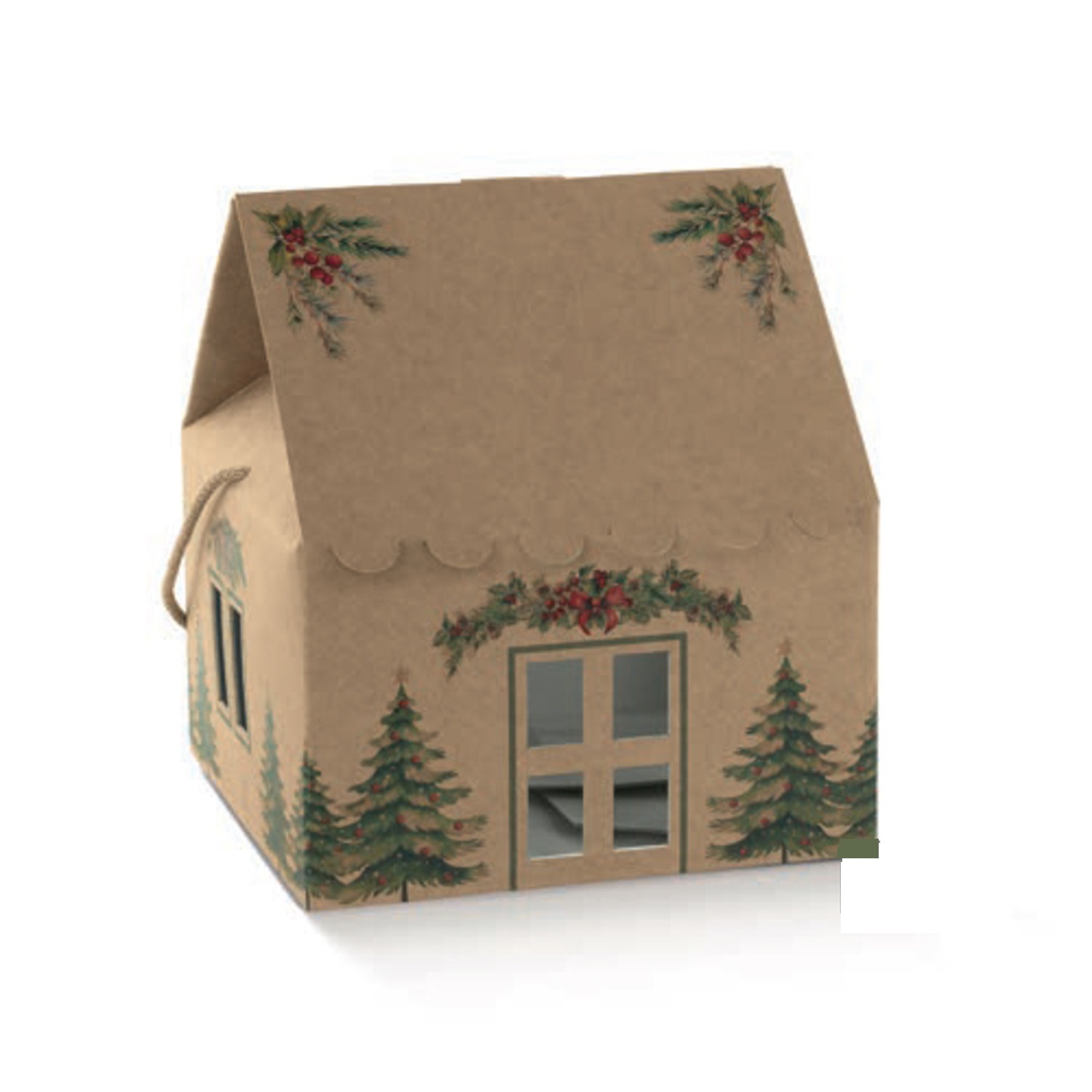 17197812S_big_image_hey Kersthuis Karton bruin 24,5x24,5x15/25 cm