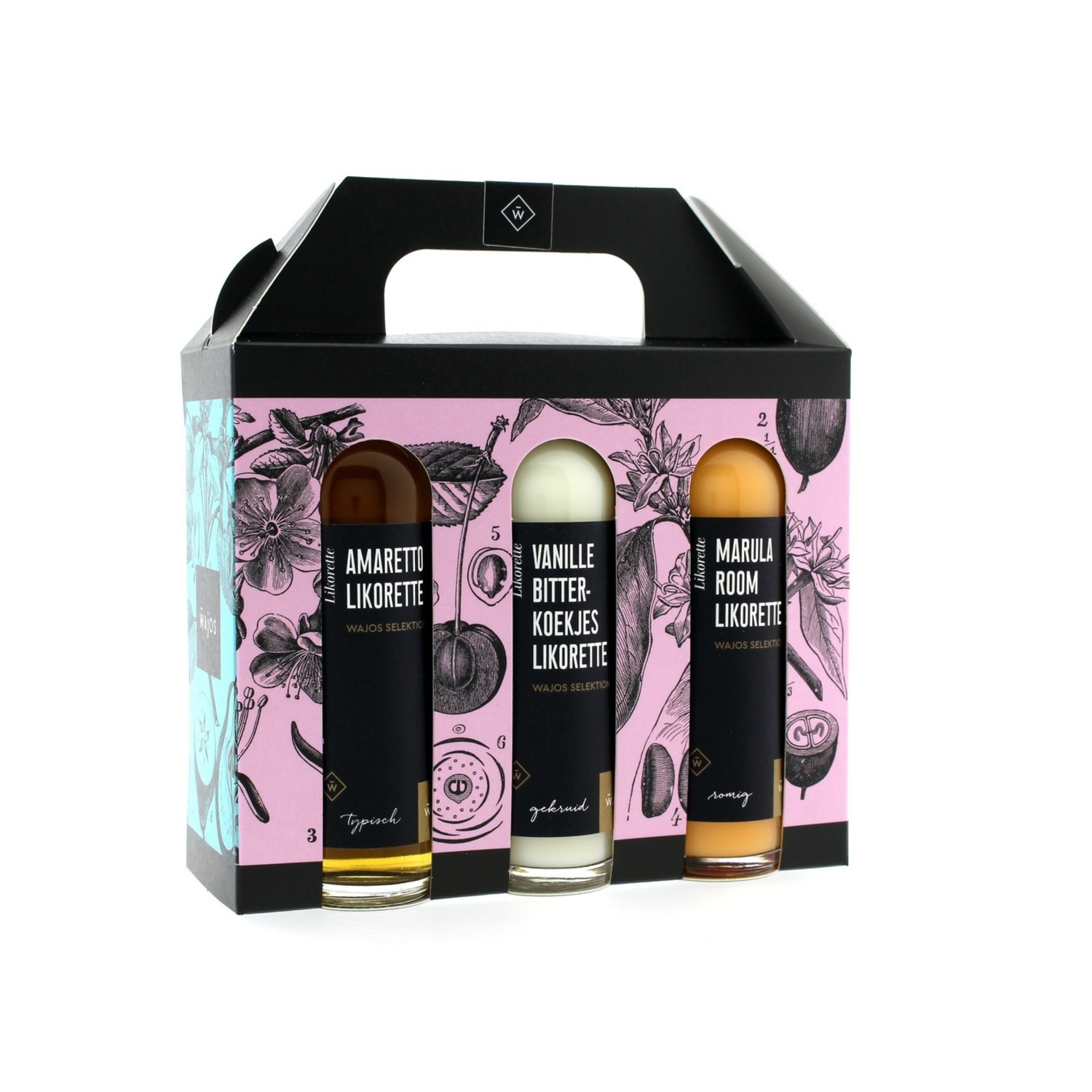 Cadeauset Mini likeuren 6x40ml - Wajos