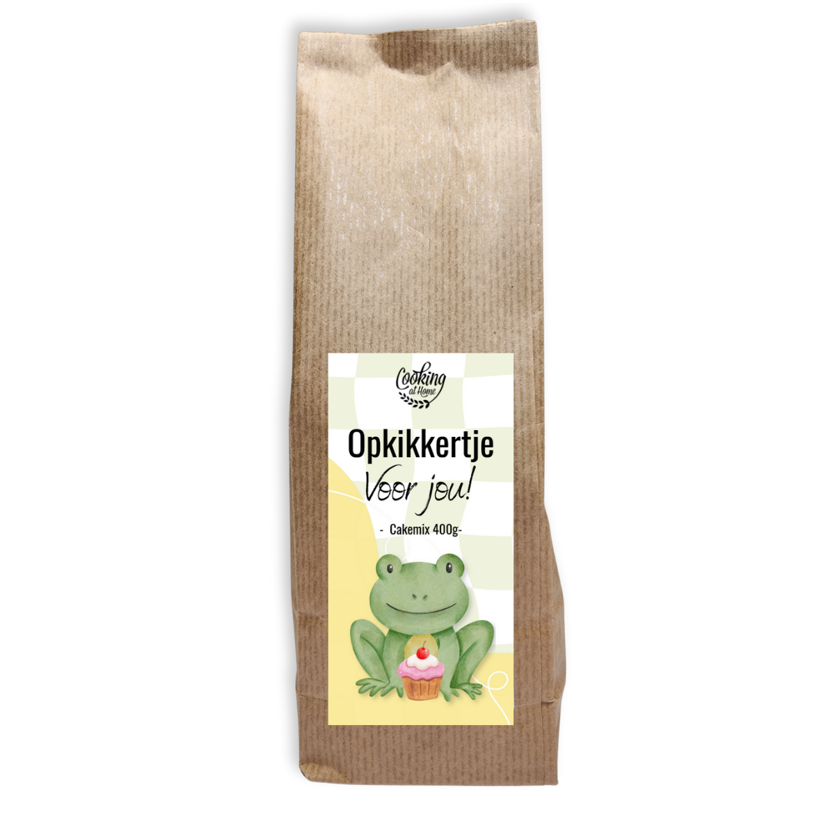 Cadeaucake 'Opkikkertje voor jou'
