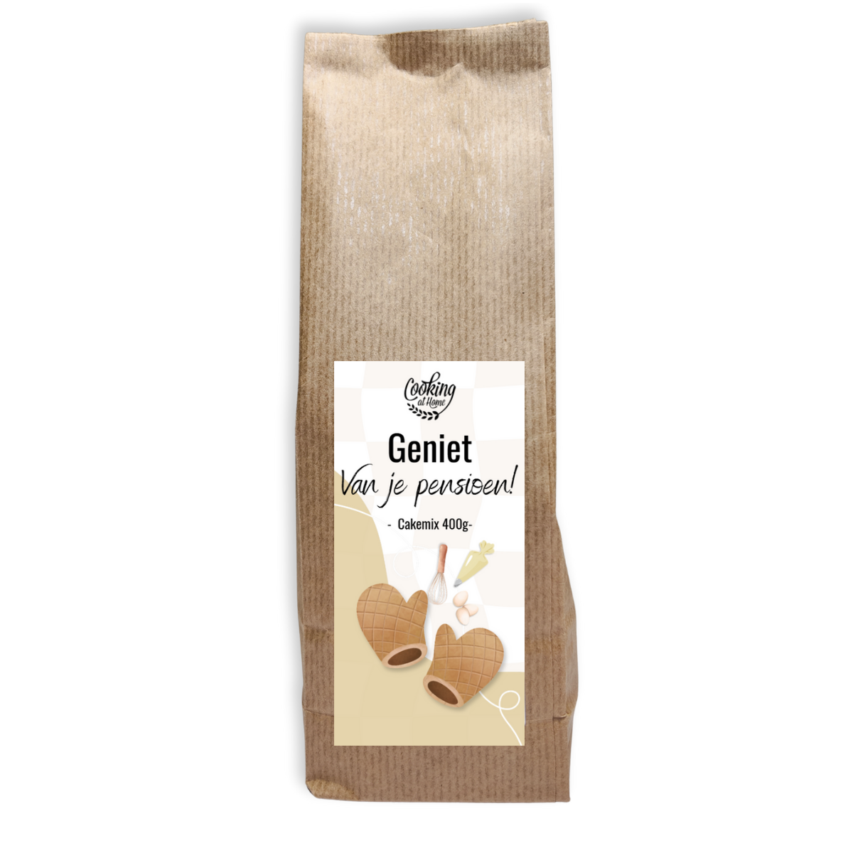 Cadeaucake 'Geniet van je pensioen'