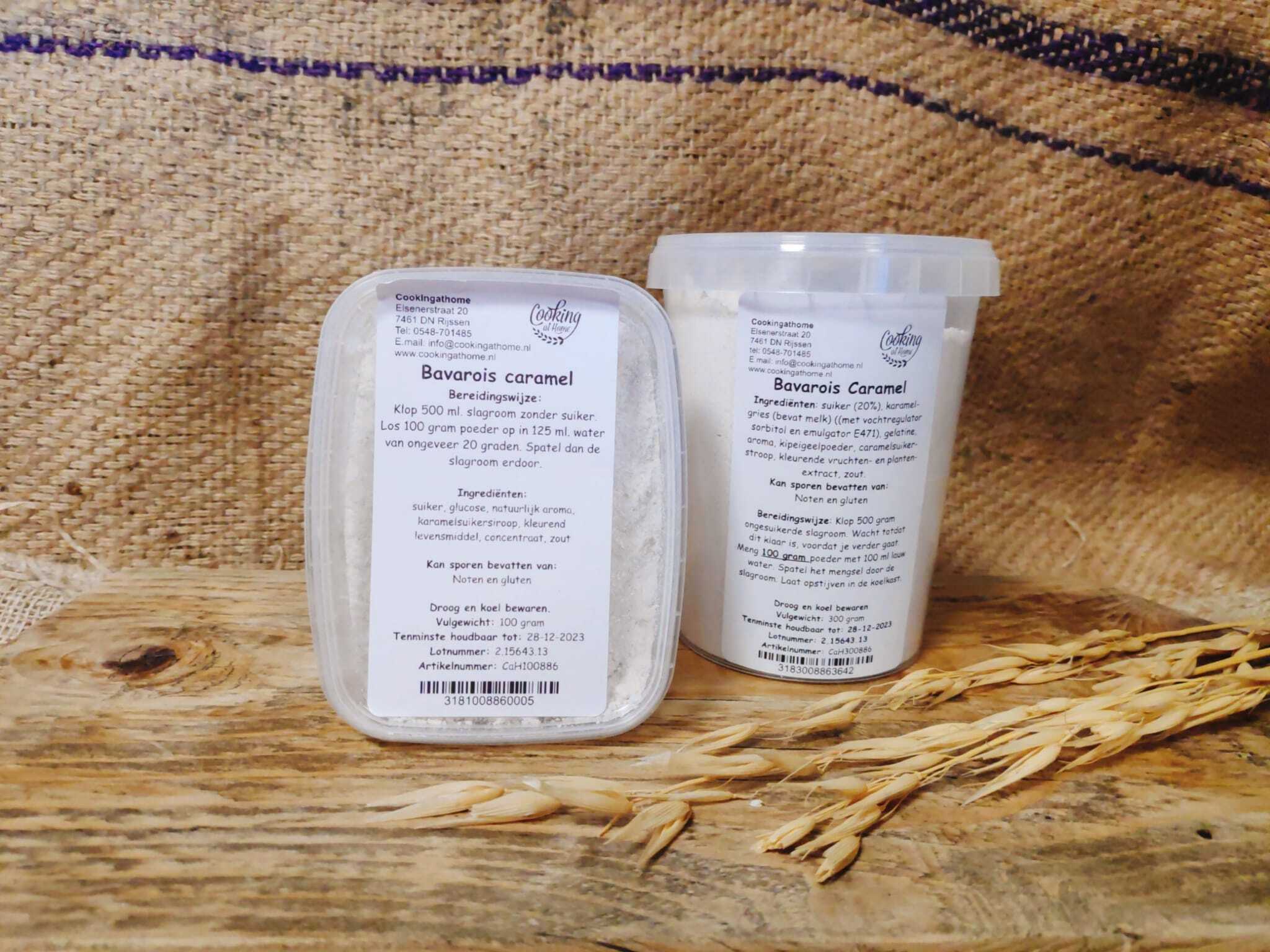 Bavarois Caramel 100 gram