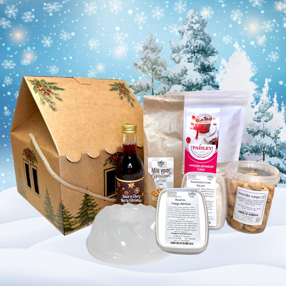 Kersthuis 'Cosy Winter'