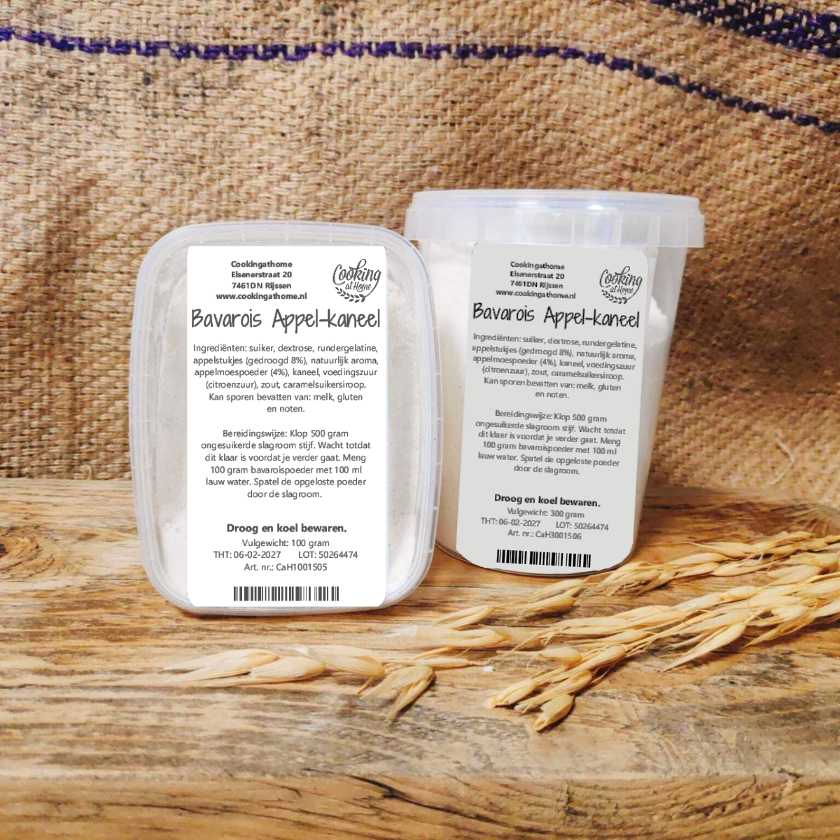 Bavarois Appel-kaneel 300g