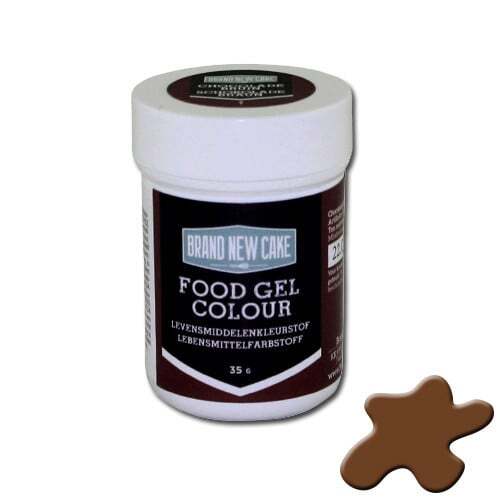 BrandNewCake Kleurstof Gel Chocolade Bruin 35gr