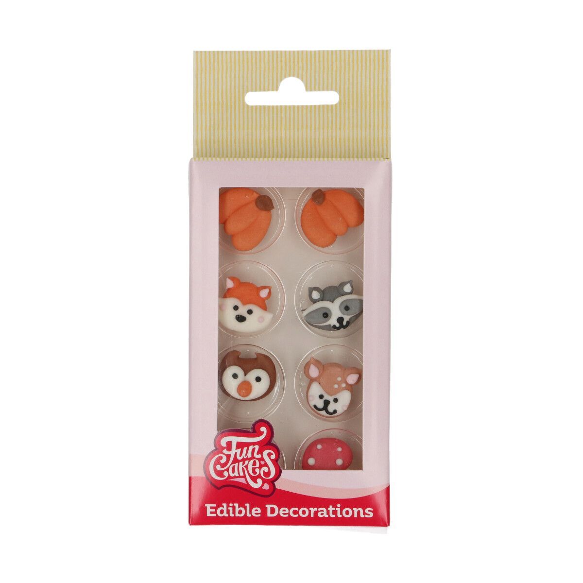 FunCakes Suikerdecoraties Bosdieren Set/8