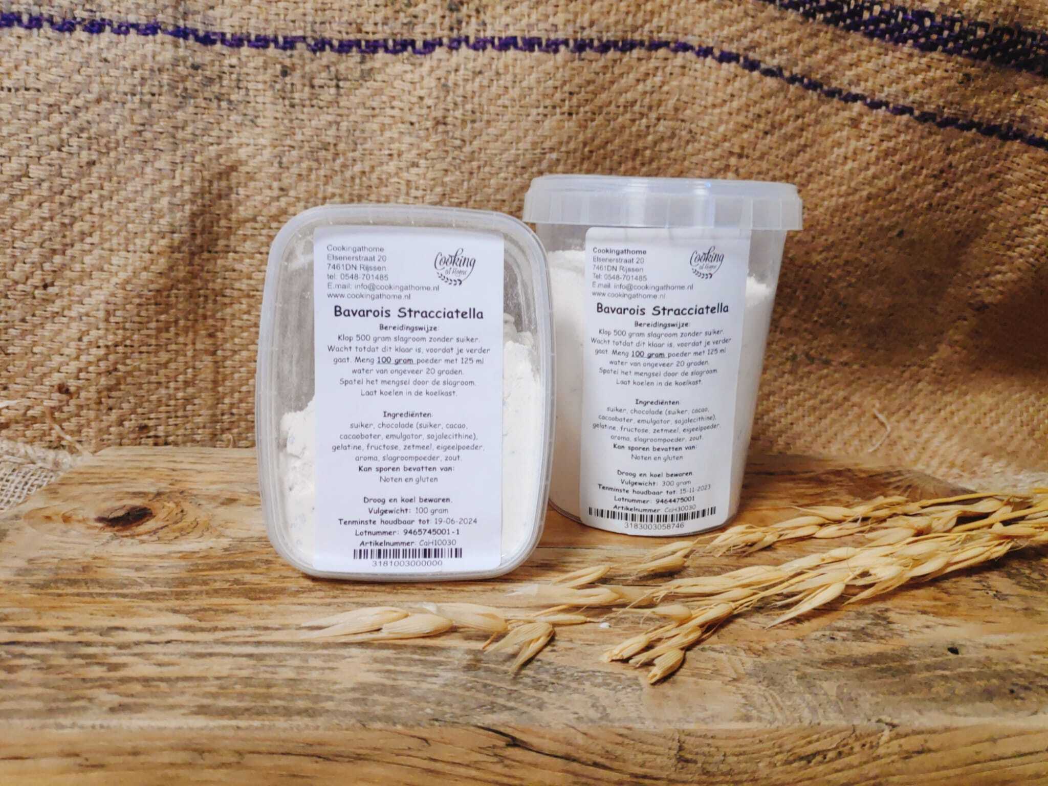 Bavarois Stracciatella 100 gram